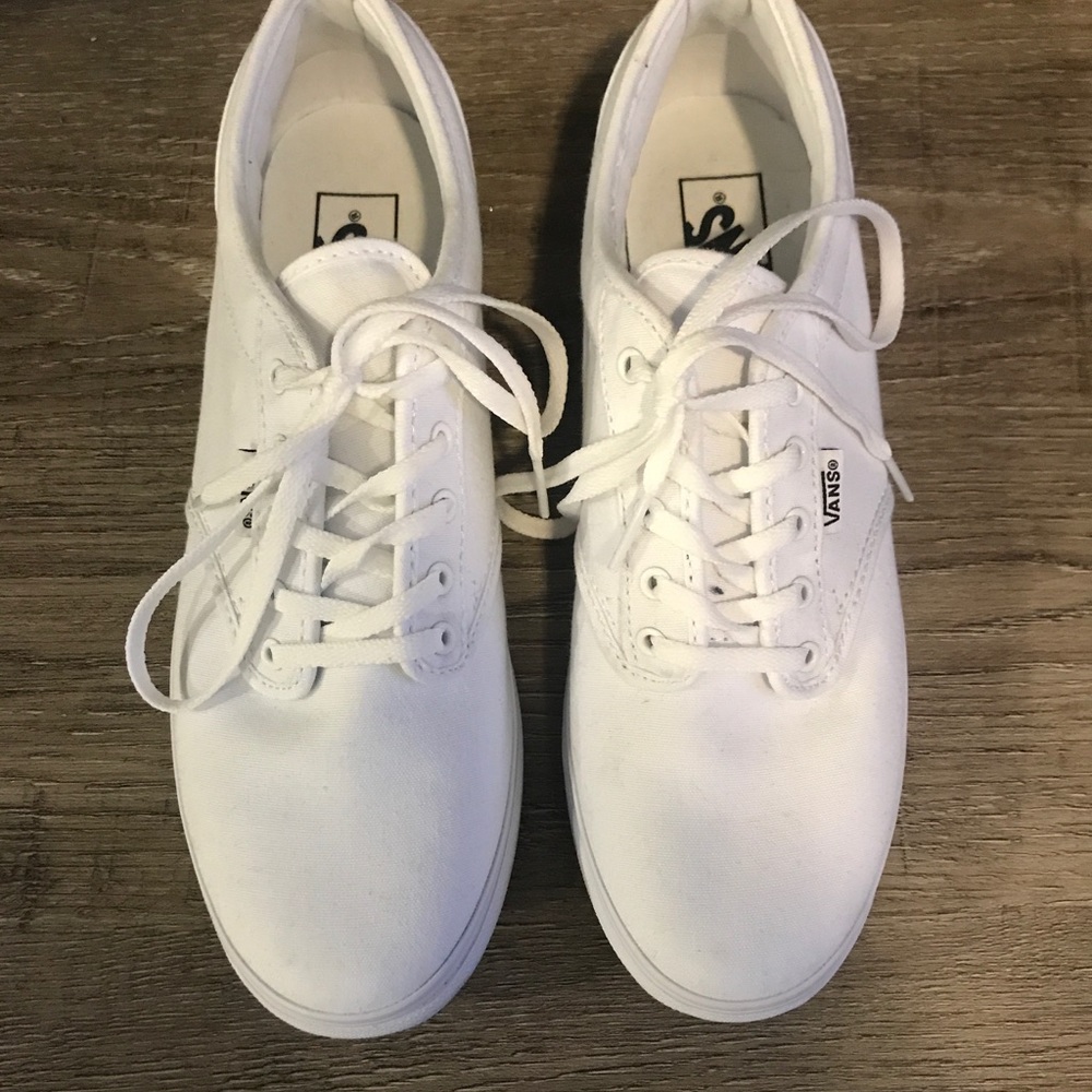 White Vans 8.5